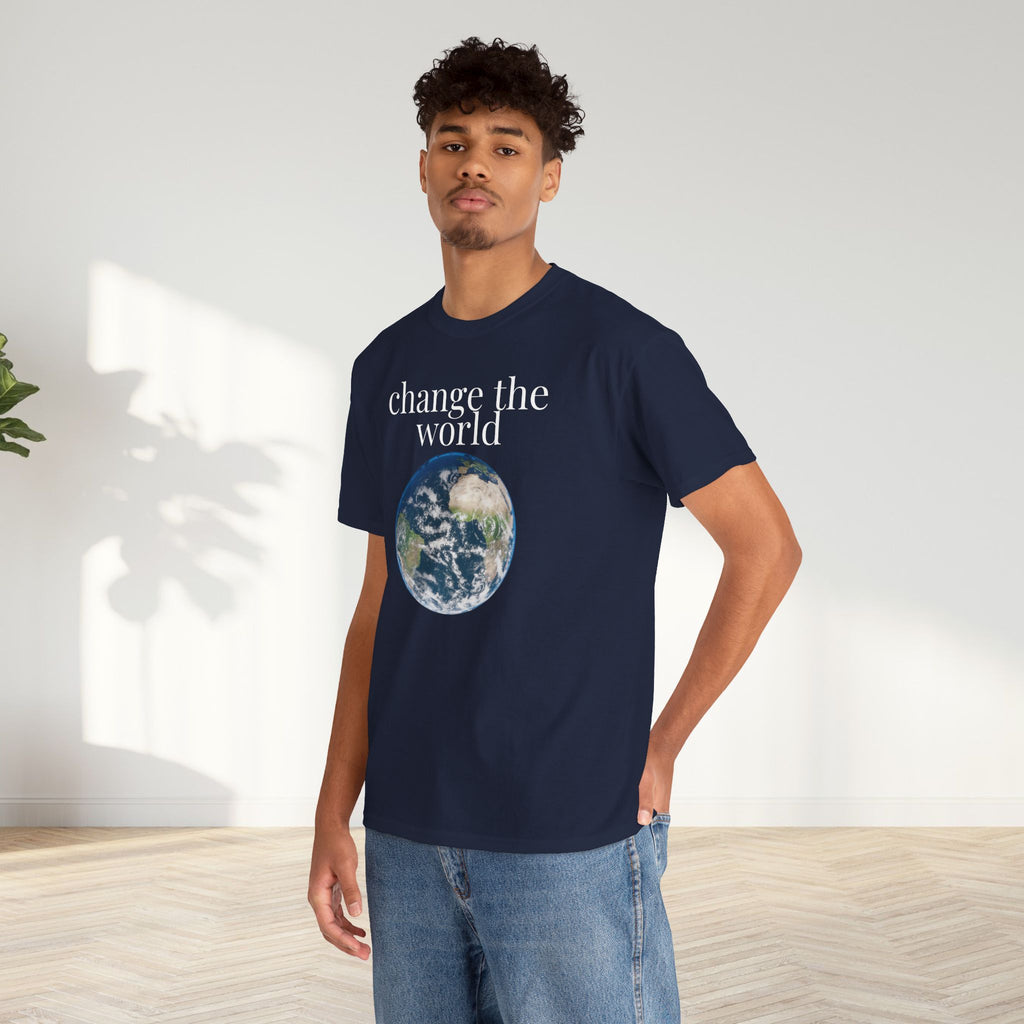 Change the World Unisex Oversized Graphic Tee