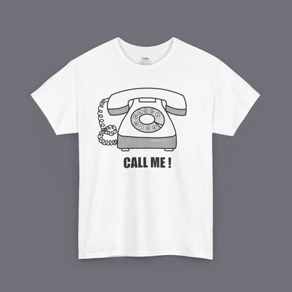 Call Me Unisex Oversized Graphic Tee