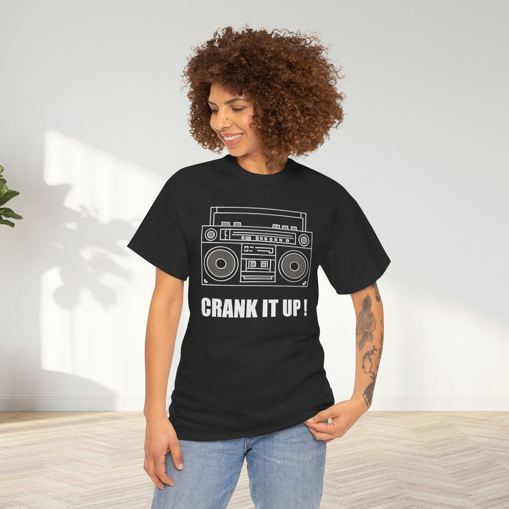 Crank It Up Unisex Oversized Graphic Tee