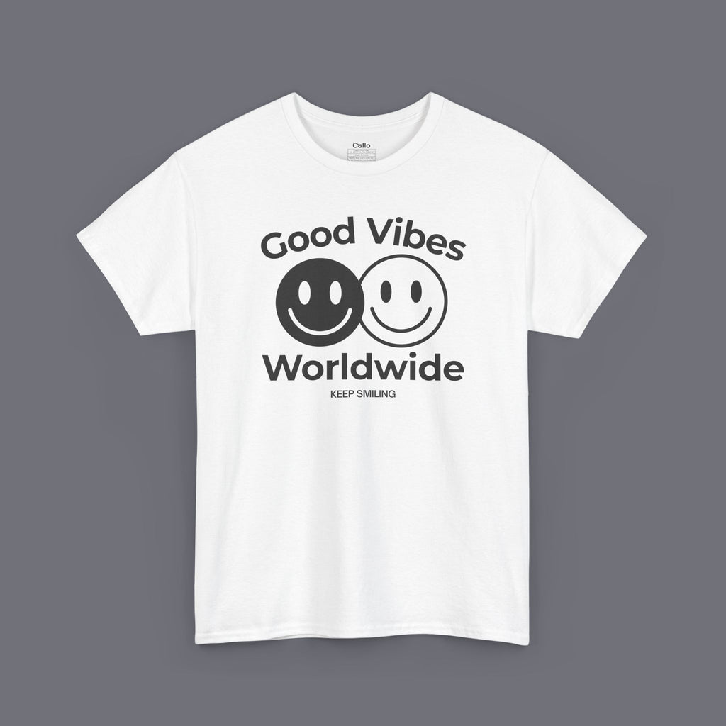 Good Vibes Worldwide Unisex Oversized Graphic Tee