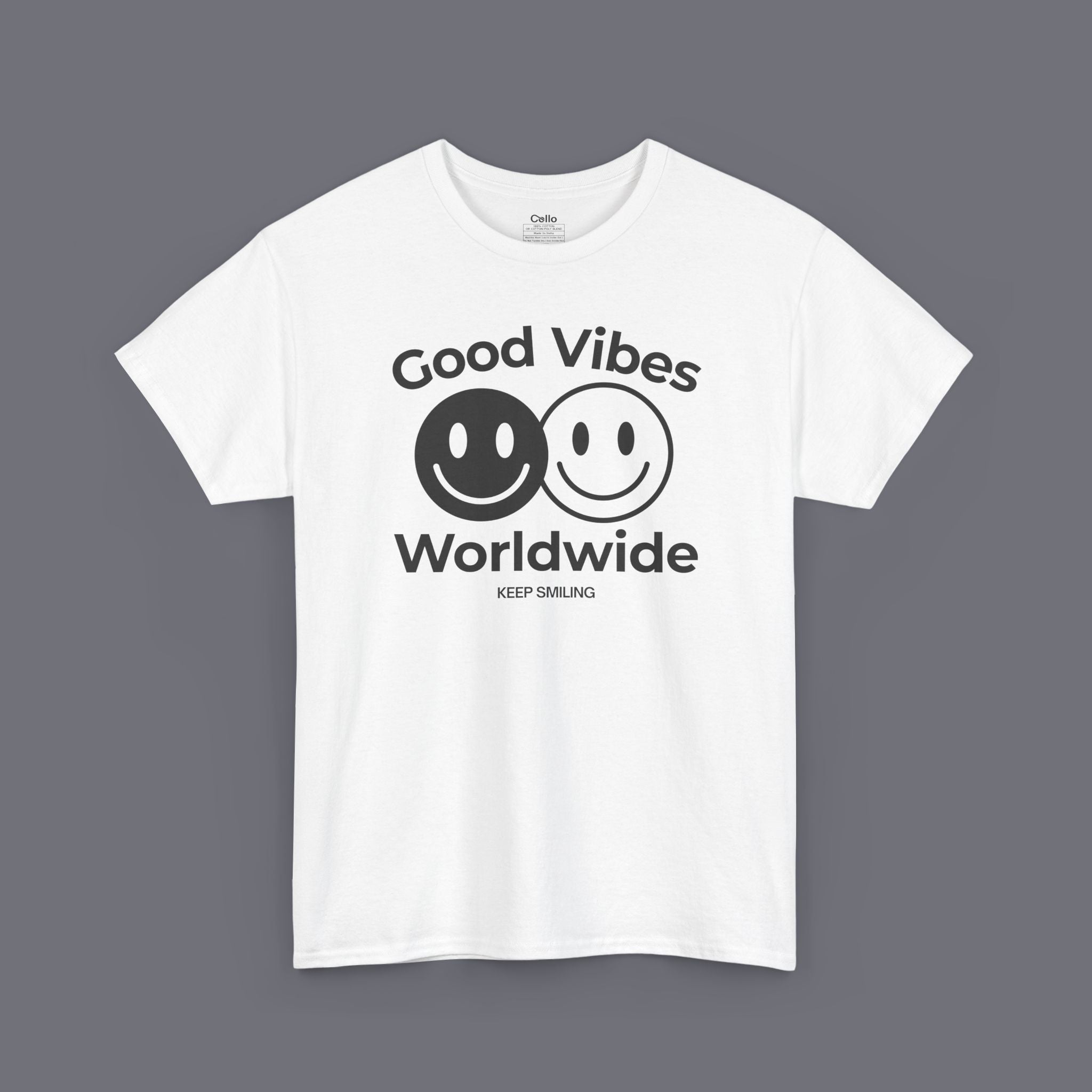 Good Vibes Worldwide Unisex Oversized Graphic Tee