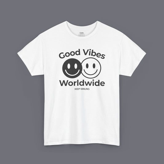 Good Vibes Worldwide Unisex Oversized Graphic Tee