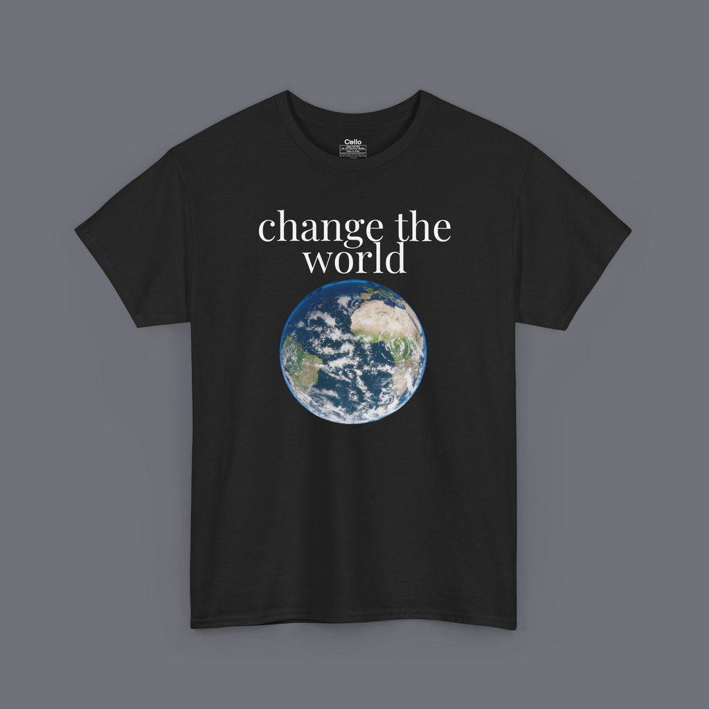 Change the World Unisex Oversized Graphic Tee