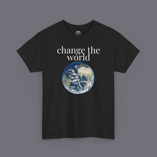 Change the World Unisex Oversized Graphic Tee