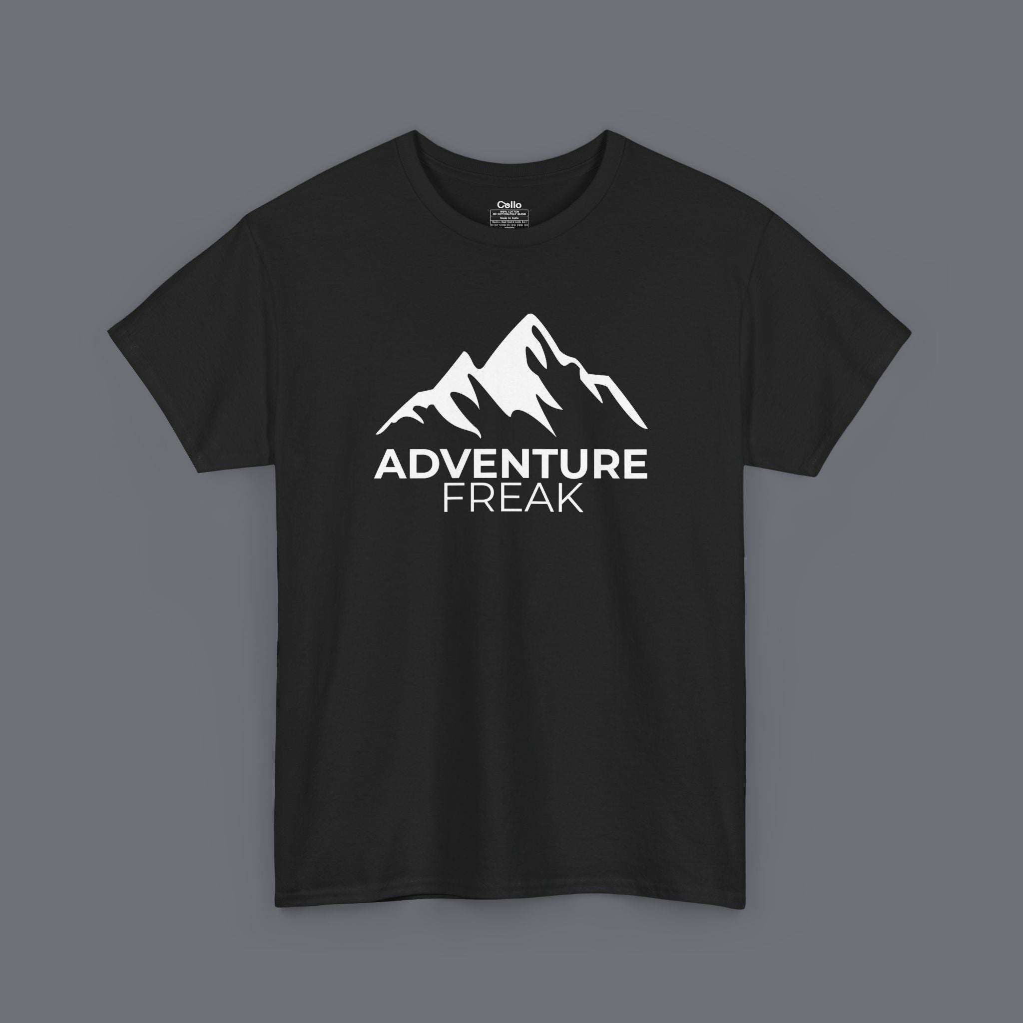 Adventure Freak Unisex Oversized Graphic Tee