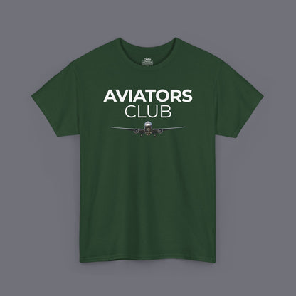 Aviators Club Unisex Oversized Graphic Tee