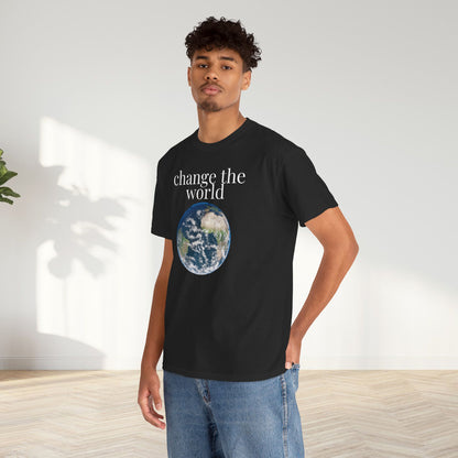 Change the World Unisex Oversized Graphic Tee