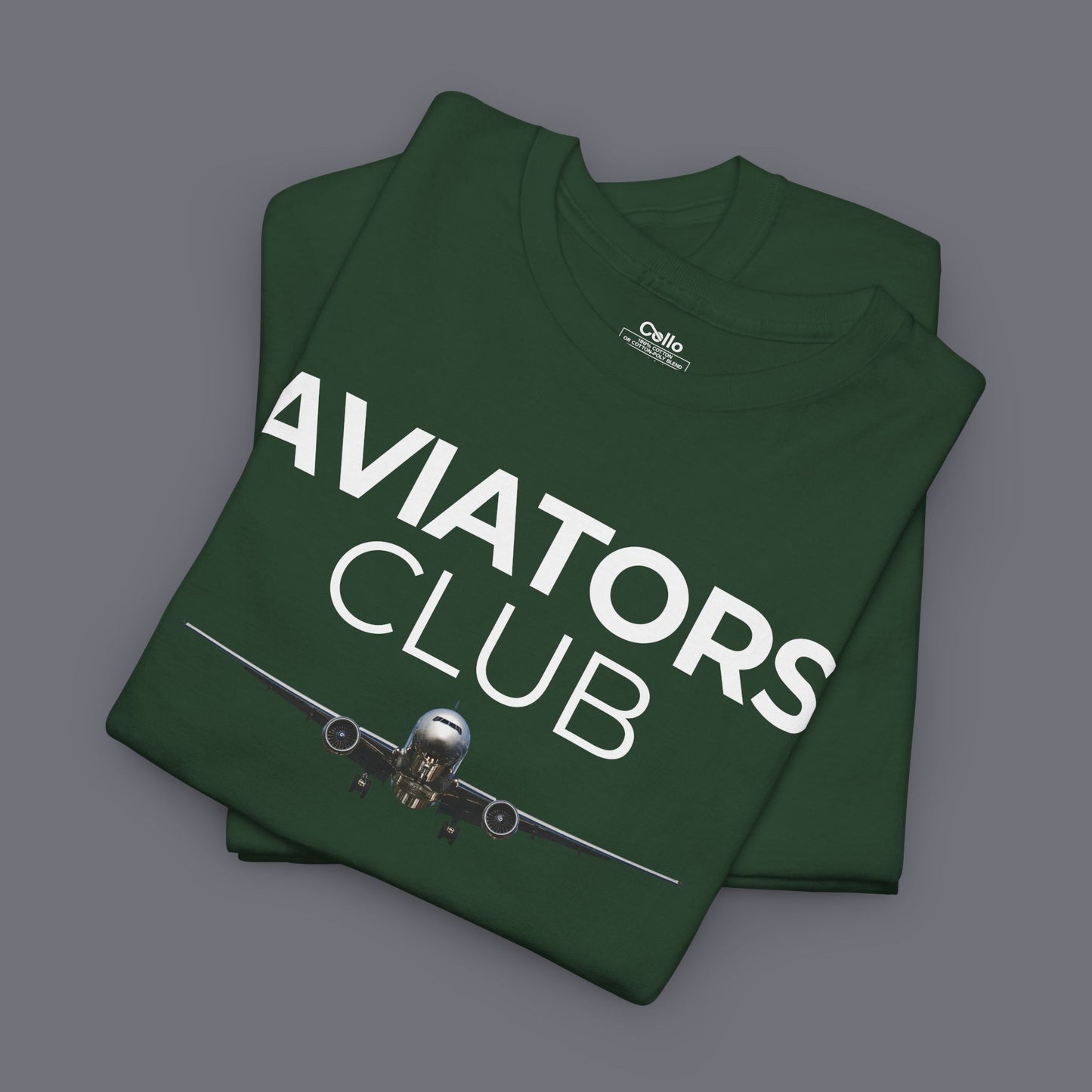 Aviators Club Unisex Oversized Graphic Tee