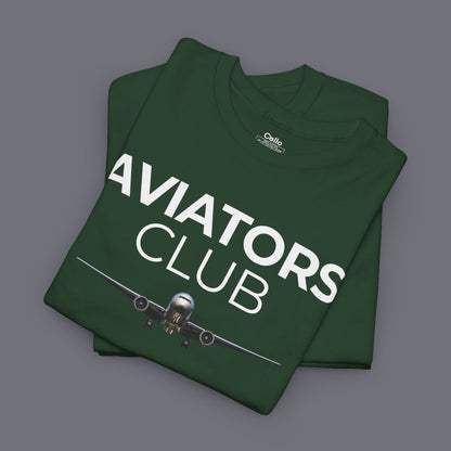 Aviators Club Unisex Oversized Graphic Tee