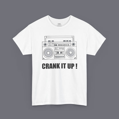 Crank It Up Unisex Oversized Graphic Tee