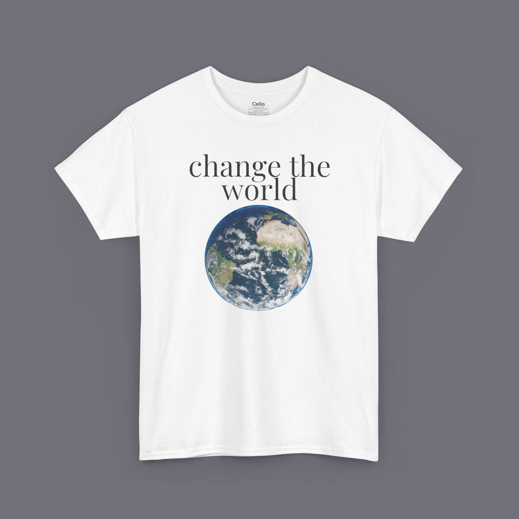 Change the World Unisex Oversized Graphic Tee