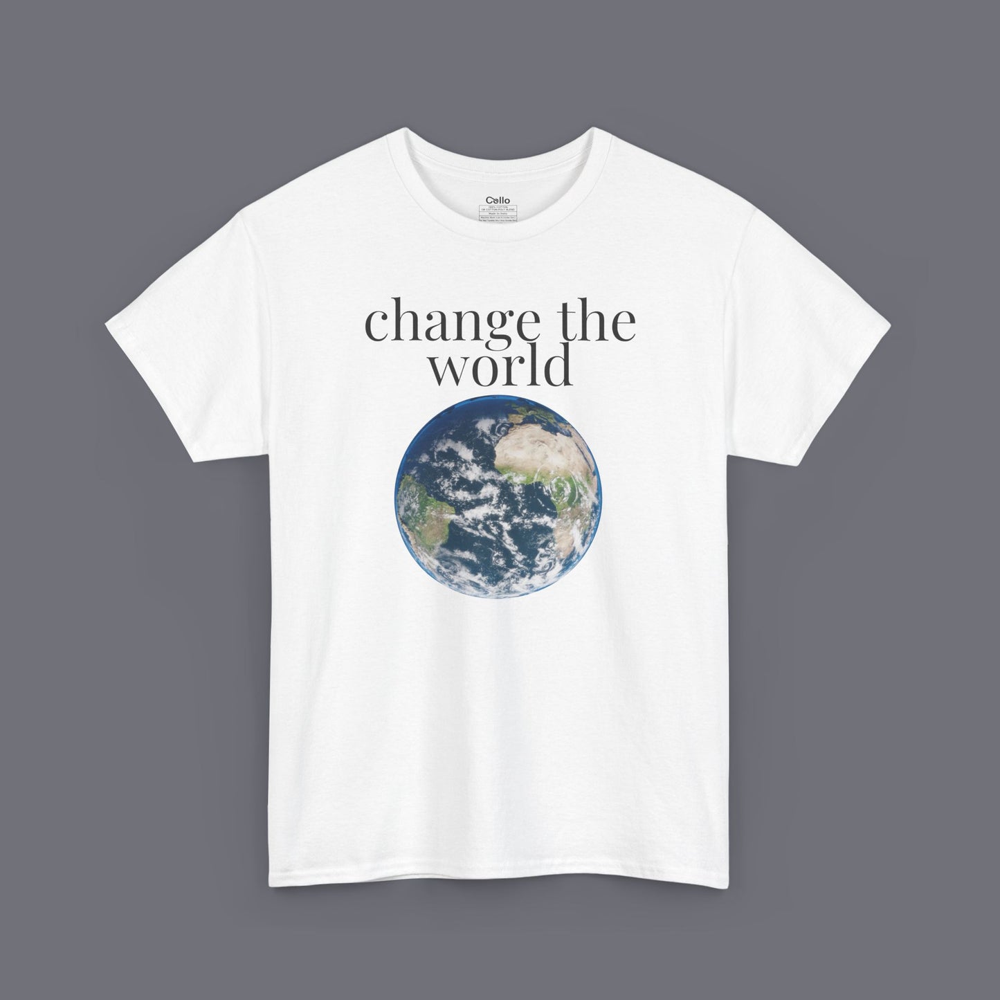 Change the World Unisex Oversized Graphic Tee