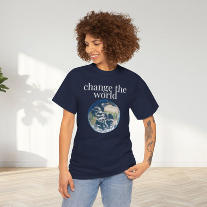 Change the World Unisex Oversized Graphic Tee