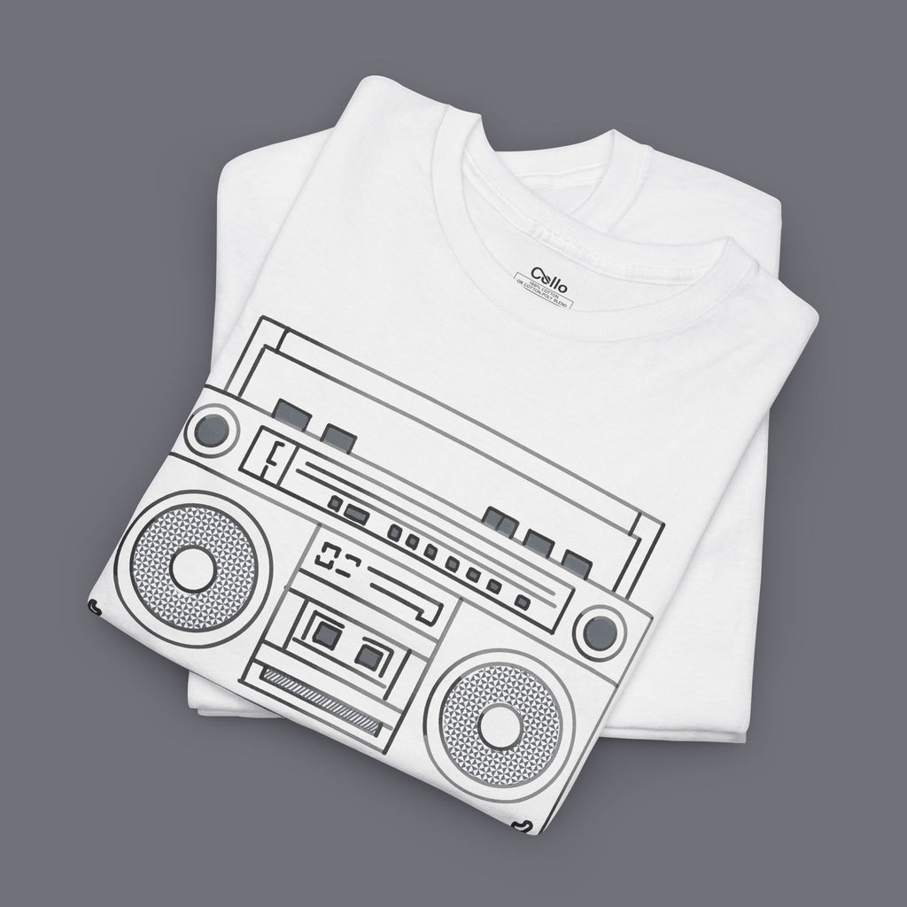 Crank It Up Unisex Oversized Graphic Tee