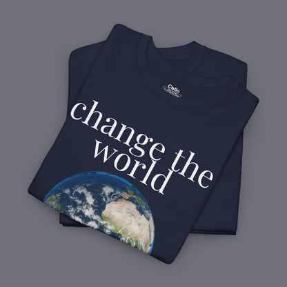 Change the World Unisex Oversized Graphic Tee